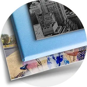 Vergelijking tussen dibond canvas en plexiglas