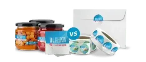 Gewone stickers vs. stickers op rol; wat is beter?