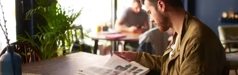 Voorbeeld van een brochure