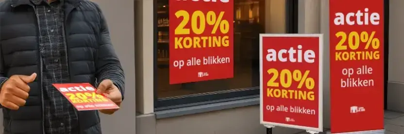 Een actie promoten doe je zo!
