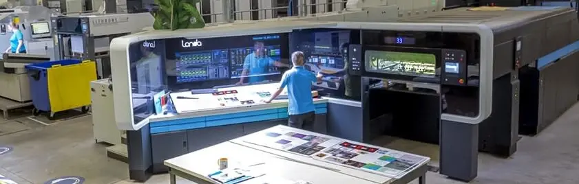 Landa S10P drukpers voor posters