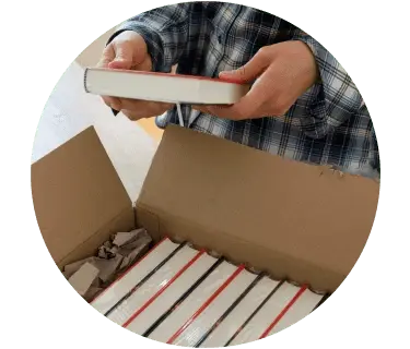 Boek verzenden na uitgave in eigen beheer