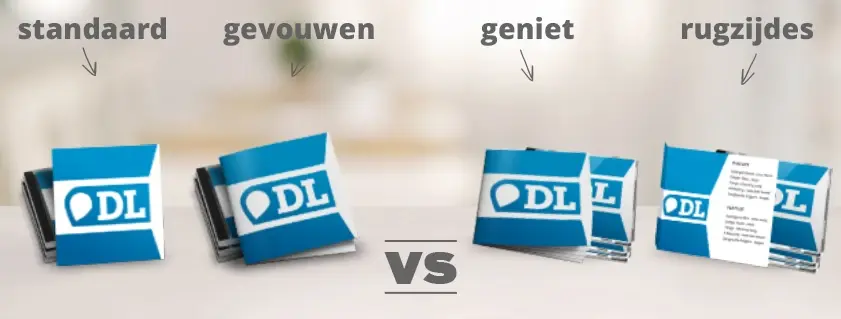 Verschillende soorten cd covers