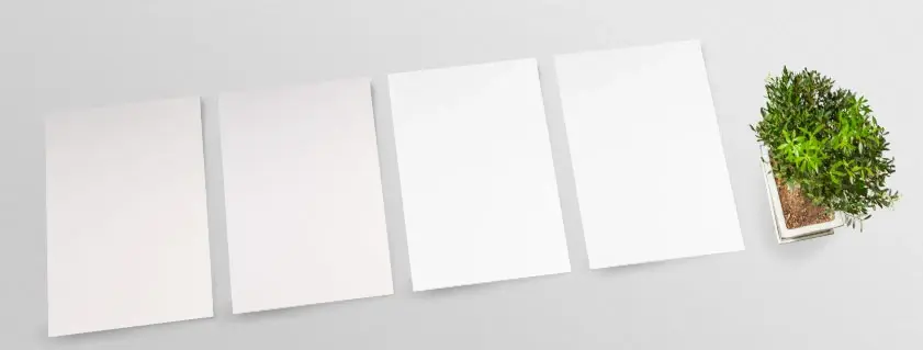 Duurzame papiersoorten voor briefpapier