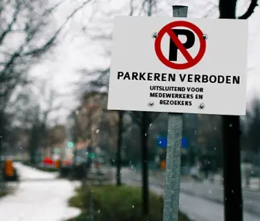 Trespa parkeerbord voor buiten