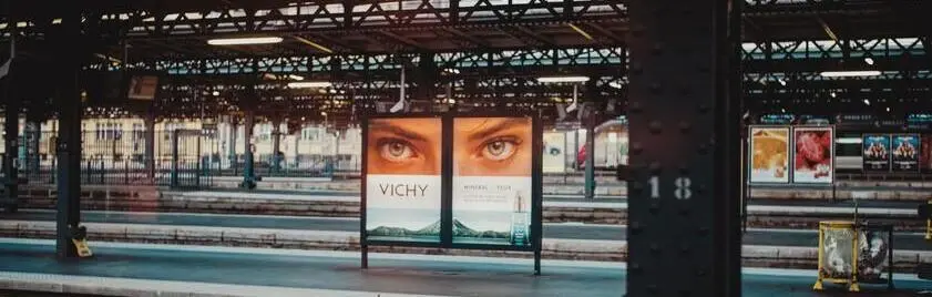 Digitale posters op reclameborden