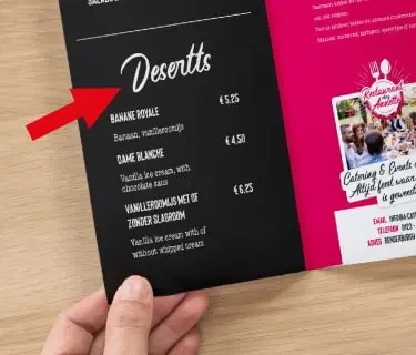Spelfouten en kleine tekst in drukwerk