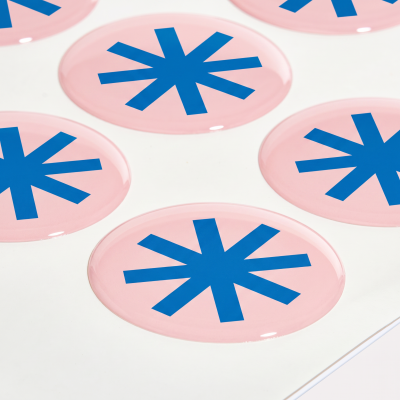 Doming stickers