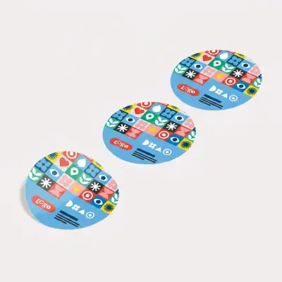 Ronde stickers