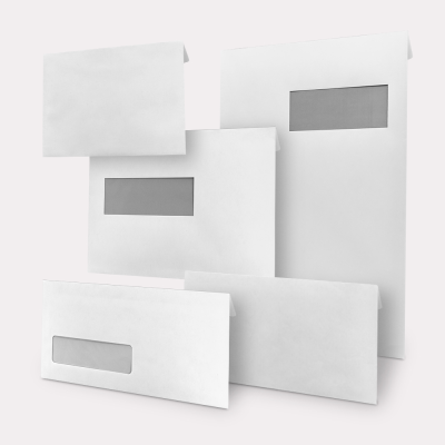 Witte enveloppen