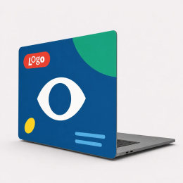 Eigen ontwerp laptop stickers