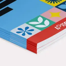 Gelijmde magazines