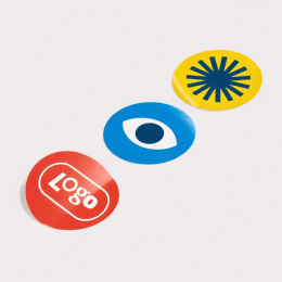 Kleine ronde stickers
