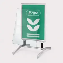 Losse plastic stoepbord covers