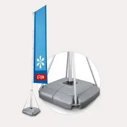 Mobiele vlaggenmast