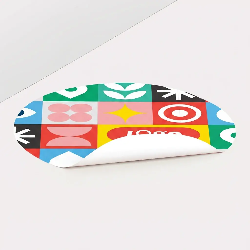 A1 vloerstickers