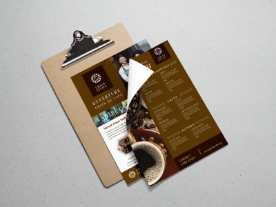 menu cafe