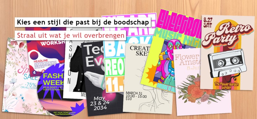 Flyer voorbeeld gezocht? 10 creatieve flyer ideeën