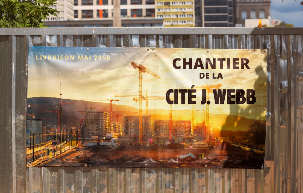 banderole chantier