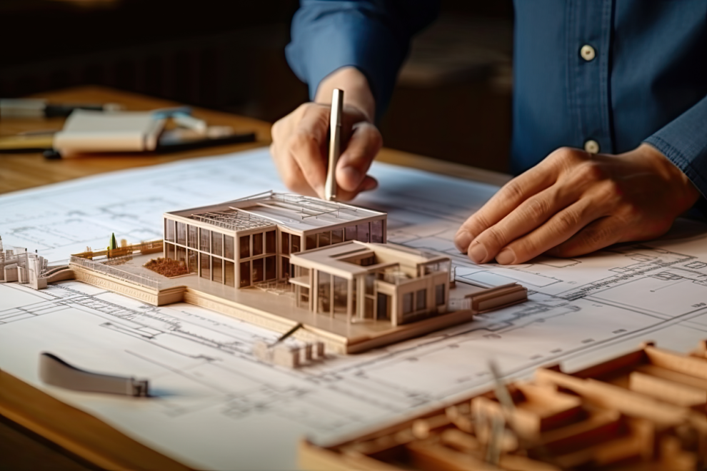 maquette maison bois