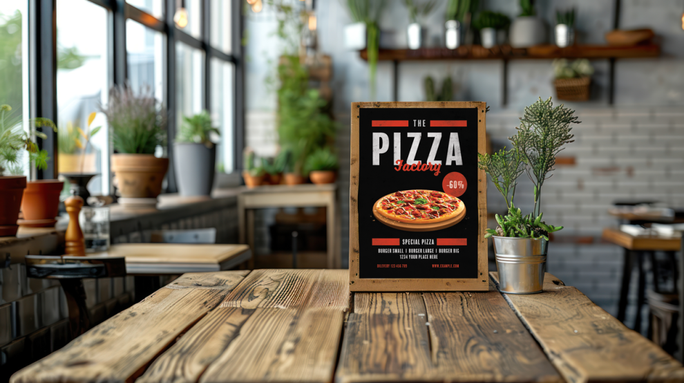 flyer pizzeria design