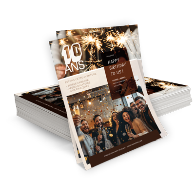 modele flyer anniversaire