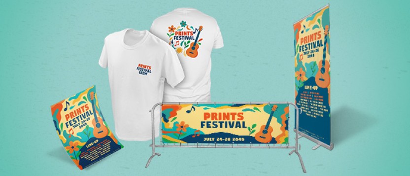 Laat je festival opvallen met drukwerk!