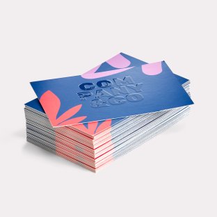 Visitekaartjes met spot-UV