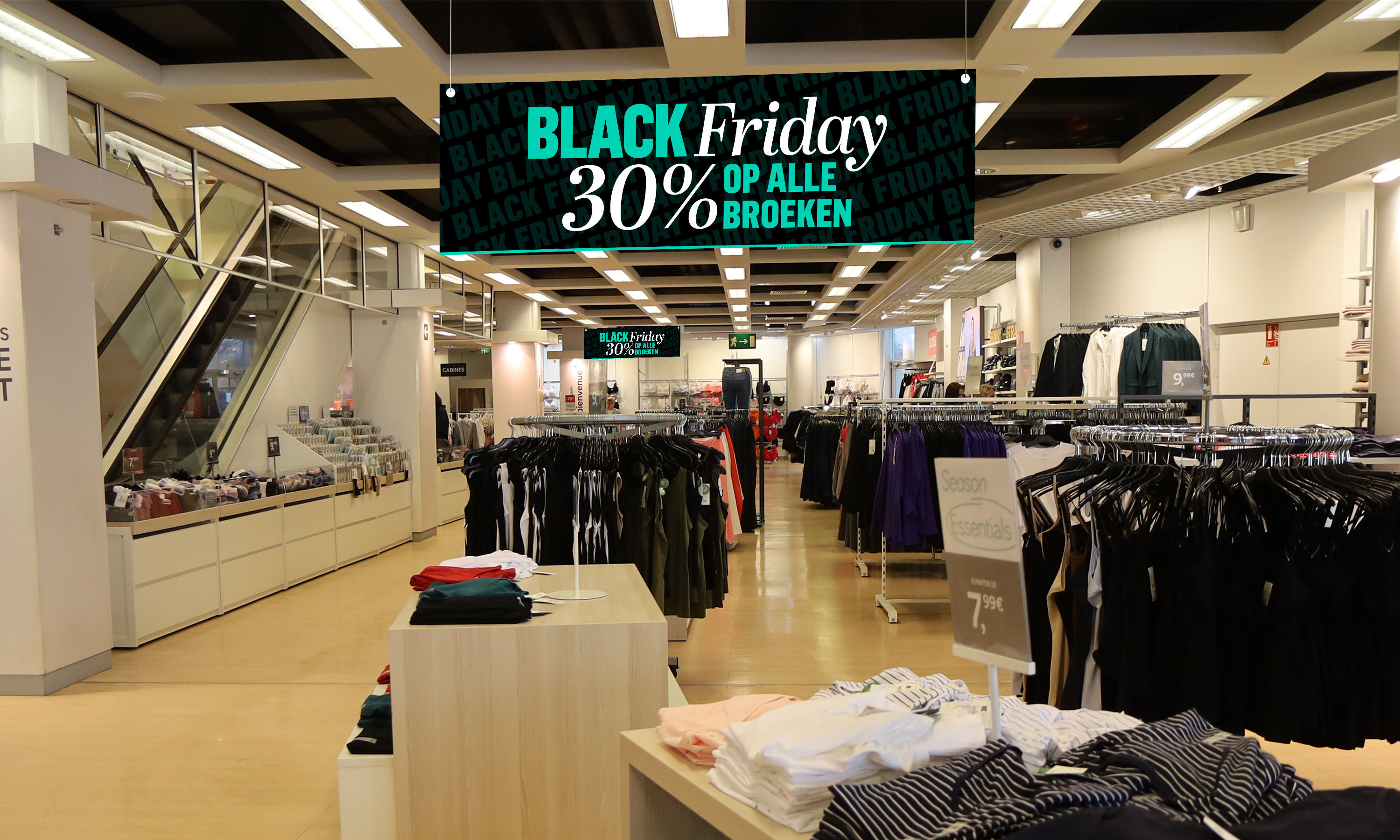 black friday winkel concept