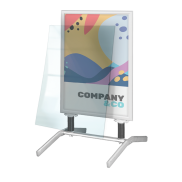 Losse plastic stoepbord covers