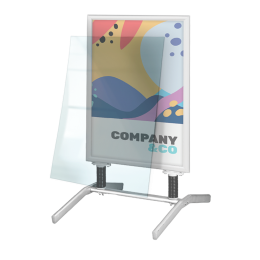 Losse plastic stoepbord covers