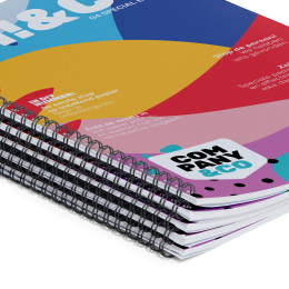 Brochures met spiraalbinding