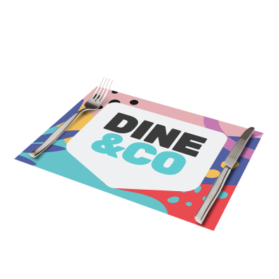 Foto op placemat
