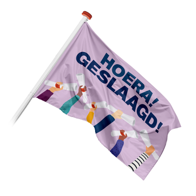 Geslaagd vlaggen