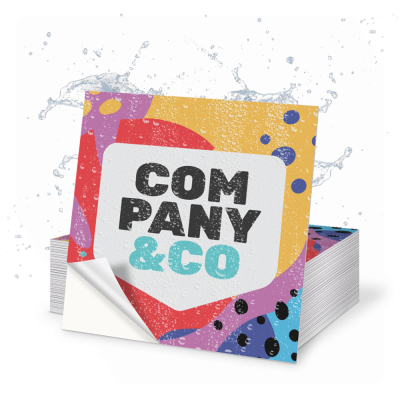 Groot formaat outdoor stickers