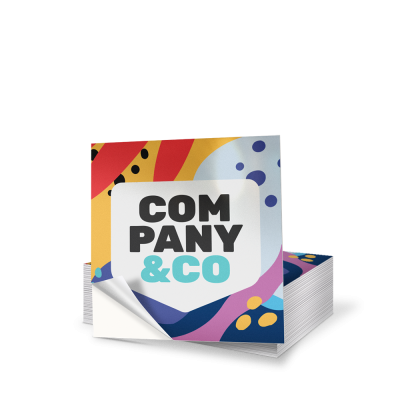 Klein formaat vinyl stickers