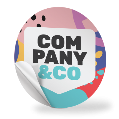 Kleine ronde stickers