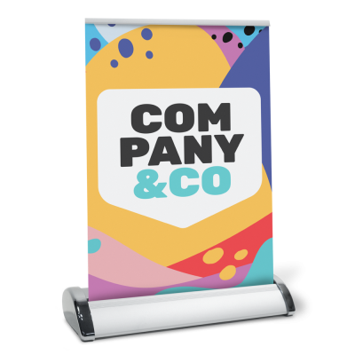 Rollup balie displays