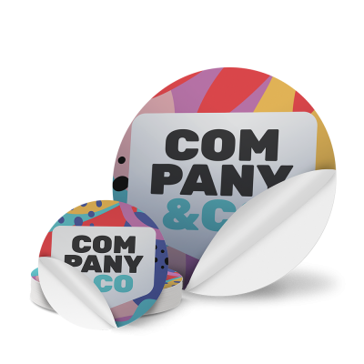 Ronde stickers