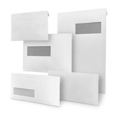 Witte enveloppen