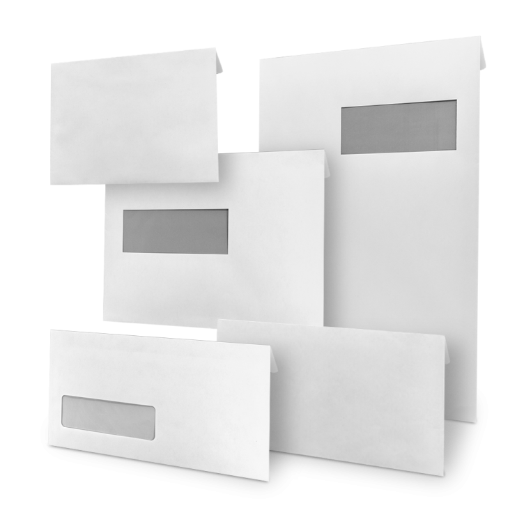 Blanco enveloppen