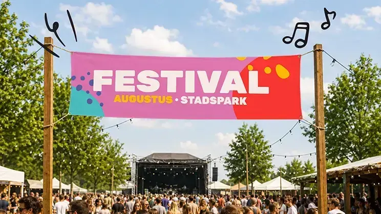 Hier is dat feestje!